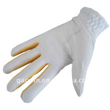 Venta caliente / guantes de golf de cuero coloreados al por mayor